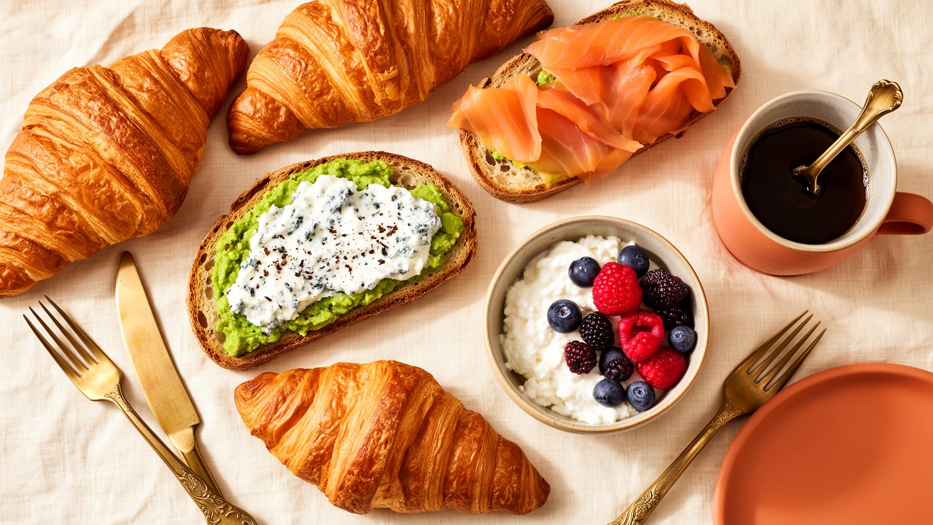 Smoked Salmon Croissant